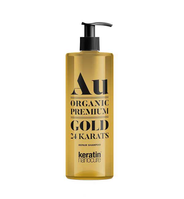 Keratin Nanocure® Au Gold Shampoo 500ml